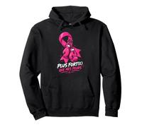 Cancer du Sein Octobre Gants Boxe Plus Forte Que Mes Peurs Sweat à Capuche