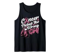 Cancer du Sein Picked Wrong Girl Awareness Wear Pink Vintage Débardeur