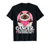 Cancer du Sein Que Vous Avez gâché avec Le Mauvais Chat One Seal Point T-Shirt