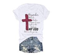 Cancer du Sein T-Shirt Femme Flottant Femme Chic Elegant Fluide Lutte Sensibilisation Octobre Rose Tee Shirts Sensibilisation Cancer du Sein