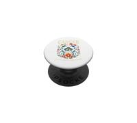 Cancer Flow with The Tides Astrologie Motivationnelle Zodiac PopSockets PopGrip Adhésif