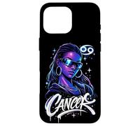 Cancer Girl, Signe Astrologique, Signe Astrologique, Horoscope, Art céleste Coque pour iPhone 16 Pro Max