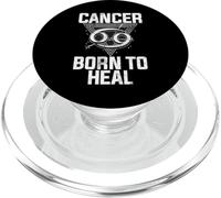 Cancer né pour guérir Cancer Zodiac PopSockets PopGrip pour MagSafe