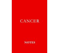 Cancer Notes Red: Support Journal for Treatment Notes, Medical Appointments, and Daily Reflections