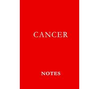 Cancer Notes Red: Support Journal for Treatment Notes, Medical Appointments, and Daily Reflections