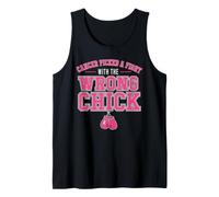 Cancer Picked A Fight with The Wrong Chick Breast Cancer Débardeur