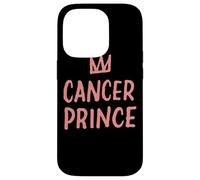 Cancer Prince Né en Juin 21-Juillet 22 Cadeau d'anniversaire Coque pour iPhone 14 Pro