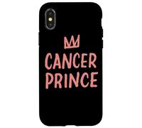 Cancer Prince Né en Juin 21-Juillet 22 Cadeau d'anniversaire Coque pour iPhone X/XS