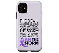 Cancer Warriors I Am The Storm, I Will Survive and Beat It Coque pour iPhone 11