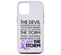 Cancer Warriors I Am The Storm, I Will Survive and Beat It Coque pour iPhone 12/12 Pro