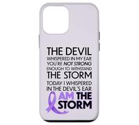 Cancer Warriors I Am The Storm, I Will Survive and Beat It Coque pour iPhone 12 Mini