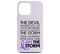 Cancer Warriors I Am The Storm, I Will Survive and Beat It Coque pour iPhone 13 Pro Max
