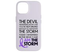 Cancer Warriors I Am The Storm, I Will Survive and Beat It Coque pour iPhone 14