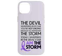 Cancer Warriors I Am The Storm, I Will Survive and Beat It Coque pour iPhone 14 Plus