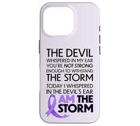 Cancer Warriors I Am The Storm, I Will Survive and Beat It Coque pour iPhone 16 Pro