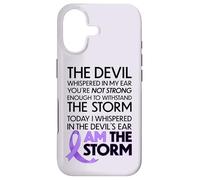 Cancer Warriors I Am The Storm, I Will Survive and Beat It Coque pour iPhone 17