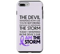 Cancer Warriors I Am The Storm, I Will Survive and Beat It Coque pour iPhone 7 Plus/8 Plus