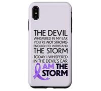 Cancer Warriors I Am The Storm, I Will Survive and Beat It Coque pour iPhone XS Max