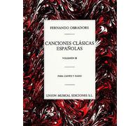 Canciones Clasicas Espanolas Volumen Iii / Recueil