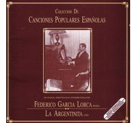 Lorca, Federico Garcia - Canciones Populares. [Import]