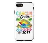 Cancun Cruise Squad 2027 Palmiers Dauphin Ship Voyage Coque pour iPhone SE (2020) / 7/8