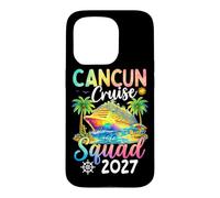 Cancun Cruise Squad 2027 Voyage de Vacances en Groupe Coque pour iPhone 15 Pro