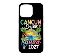 Cancun Cruise Squad 2027 Voyage de Vacances en Groupe Coque pour iPhone 15 Pro Max