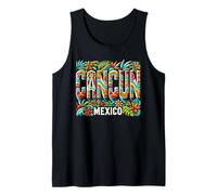 Cancun Mexico Chemise colorée pour Homme et Femme Cancun Débardeur