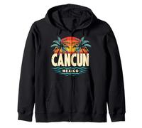 Cancun Mexico Chemise rétro Souvenir de Plage Cancun Chemise Cancun Sweat à Capuche