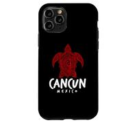Cancun Mexico Motif Tortue de mer Tribal Coque pour iPhone 11 Pro