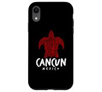 Cancun Mexico Motif Tortue de mer Tribal Coque pour iPhone XR