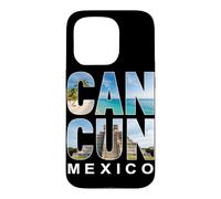 Cancun Mexique Voyage Vacances Plage Ruines Maya Coque pour iPhone 15 Pro