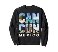 Cancun Mexique Voyage Vacances Plage Ruines Maya Sweatshirt