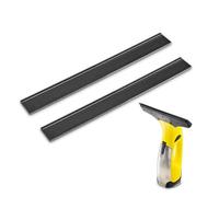 CANCYCC Lot de 2 lames de rechange en caoutchouc pour aspirateur de fenêtre Kärcher - 280 mm - Nettoyage facile - Compatible avec Kärcher
