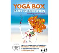 DIE YOGA BOX ZUM ABNEHMEN - CANDA SCHLANK WERDEN OHNE STRESS 2 DVD NEUF