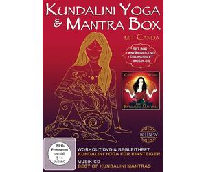 CANDA - KUNDALINI YOGA & MANTRA BOX SET IN VD, ÜBUNGSHEFT, CD DVD+CD NEUF
