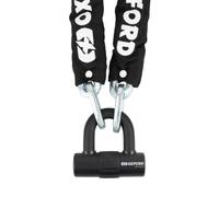 Candado Chaîne HD 2.0 m Oxford OF160 Certifié Sold Secure Silver ART3 Neuf