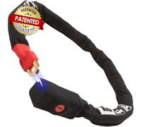 antivol vélo SEATYLOCK chaine VIKING SILVER 110 cm noir niveau sécurité 12/18