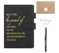 Candcamp Thank You Gifts for Colleagues Personalised Notebook and Pen Set Personalised Gifts for Men and Women, Employee Appreciation Stationery Gifts New Job Gifts Leaving Gifts for Colleagues