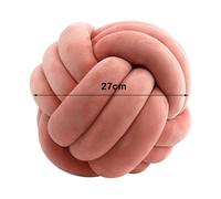 CANDeal 27cm Coussin à nouer, Coussin noué pour canapé, lit, décoration, Coussin décoratif Nœud, Coussin boule à nouer