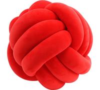 CANDeal 35cm Coussin à nouer, Coussin noué pour canapé, lit, décoration, Coussin décoratif Nœud, Coussin boule à nouer