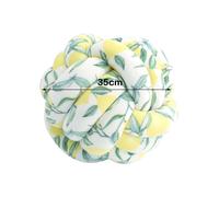 CANDeal 35cm Coussin à nouer, Coussin noué pour canapé, lit, décoration, Coussin décoratif Nœud, Coussin boule à nouer