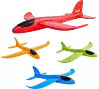 CANDeal 4 pièces de 38 cm de mousse de lancer à la main modèle d'avion planeur 2 modes, Couleur assortie