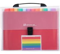 CANDeal Classeur extensible à 13 compartiments, classeur accordéon, organisateur papier portable pour la maison, l'école et le bureau, format lettre/A4