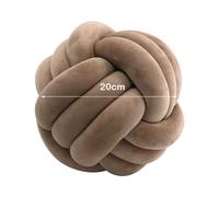 CANDeal Coussin à nouer 20cm, Coussin à nouer pour canapé, lit, décoration, Coussin décoratif à nouer, Coussin boule à nouer