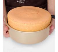 CANDeal Moule à gâteau rond anti-adhésif de 8 pouces, Poêle à gâteau au fromage rond anti-adhésif, Moules de cuisson à changement rapide pour le pain Pizza