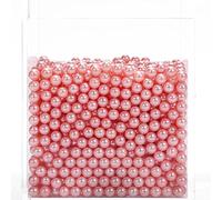 CANDeal Perles Rose pour Boîte de Rangement Organisateur Maquillage pour Pinceaux Transparent en Acrylique 1000 pcs