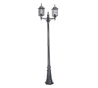 Candelabre Élégant 228,5Cm De Haut Vintage Lampadaire De Rue Jardin THOMPSON