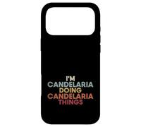 Candelaria Name Candelaria Personalized Name First Given Coque pour iPhone 17 Pro Max