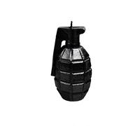 Candellana Fait Main Grenade Bougie Cadeau - Drôle - Bougie Décorative - Home Décor - Cadeaux pour les Amis - Mèche en Coton - Durée de Combustion 12h - Black Matt Bougie